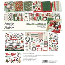 Simple Stories Collector's Essential Kit 12"X12"-All Wrapped Up - 5A0034YK-1H6CW