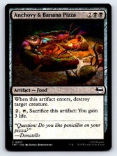 Anchovy & Banana Pizza 0057 Teenage Mutant Ninja Turtles Magic: The Gathering