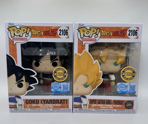 Funko Pop Dragon Ball Z Goku (Yardrat) + Chase Bundle #2106 Geekay Exclusive