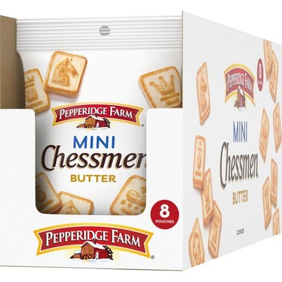Pepperidge Farm Chessmen Minis Butter 2.25 Ounce (Pack of 8),