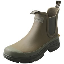 Barbour Nimbus Mens Wellington Boots in Olive Ochre - 9 US