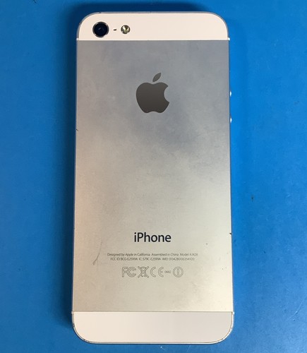 iPhone 5 A1428 (GSM) 32 Go blanc/argent entièrement débloqué sans restriction SIM - Photo 3 sur 7