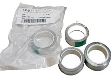 Qty 1 Roll 3M 433L Aluminum Foil Tape with Liner, 0.75 x 5Yd, 3.5mil, -60 600 F