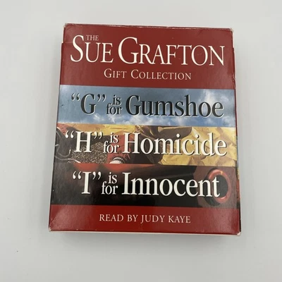 Sue Grafton Ghi Gift Collection: G Is for Gumshoe, H Is for Homicide, I Is for - Image 1 of 4