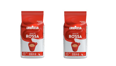 Lavazza Qualità Rossa Whole Bean Coffee, Medium Roast, 4.4 lb = 2 pk  - NEW