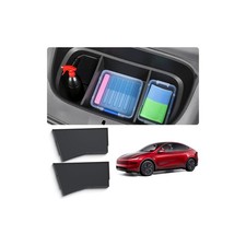 2PCS Front Trunk Partition for Tesla Model Y Juniper 2025 2026 Frunk Partitio...
