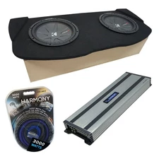 03-08 Fits Nissan 350Z Coupe Hatch Kicker CompR CWR12 Dual 12 Sub Box HA-A1500.1