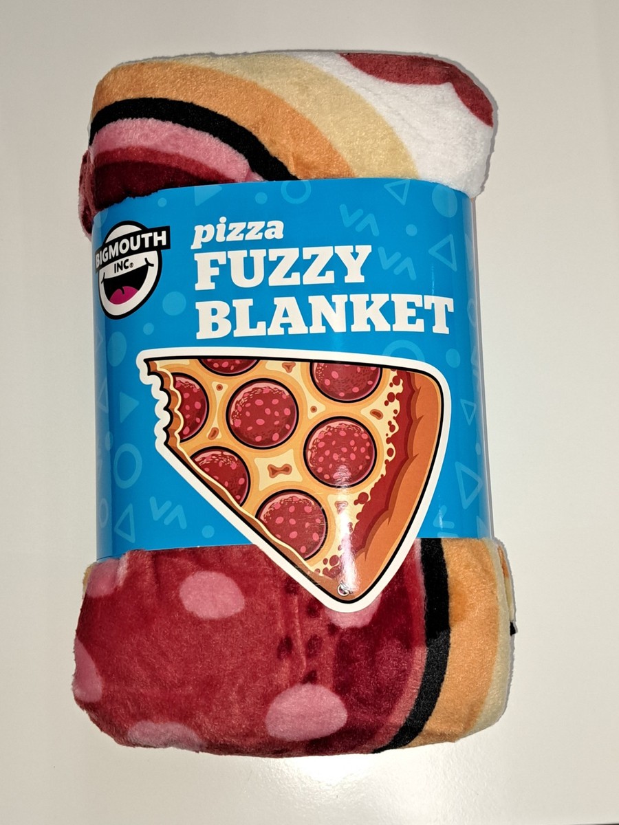 BigMouth PIZZA SLICE THROW BLANKET New York Chicago Pepperoni