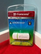 NEW Transcend USB Card Reader built in USB Connector