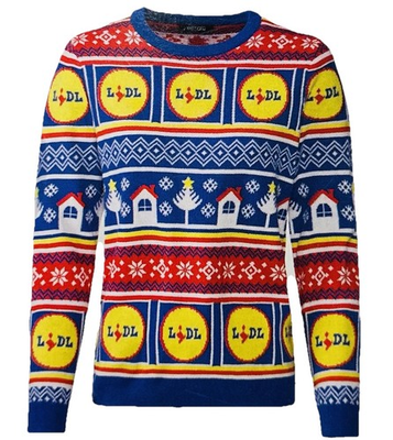 #ad Lidl Christmas Jumper Size S 8 10 Woman Knitted Patterned Sweater UK RRP 30£ GBP 8.44