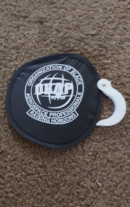 FOLDABLE HAND FAN ORGANIZATION OF BLACK AEROSPACE PROFESSIONALS=RAISING HORIZONS