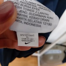 Nike Dri-FIT Academy 21 Track Suit Set - Men's XL, Navy