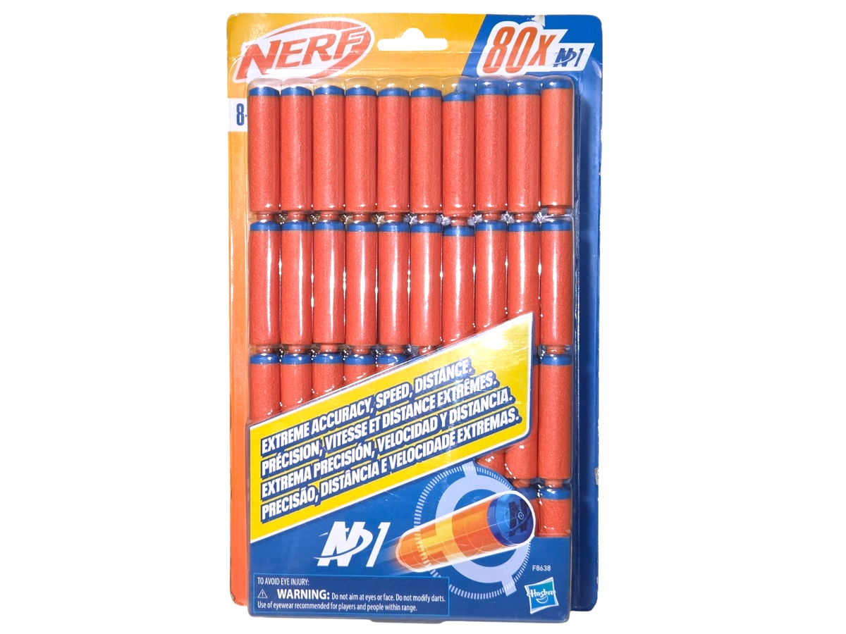 Hasbro Nerf まとめ売り Official Hasbro Nerf N1 Darts for N-Series Blasters 80X Pack | eBay