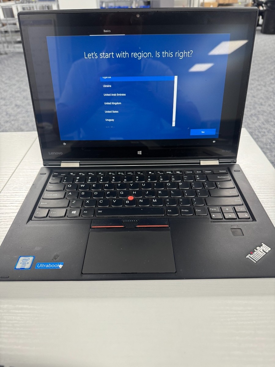 Lenovo ThinkPad X1 Yoga 1st Gen i5-6300U 2.4GHz 8GB 256GB - Good