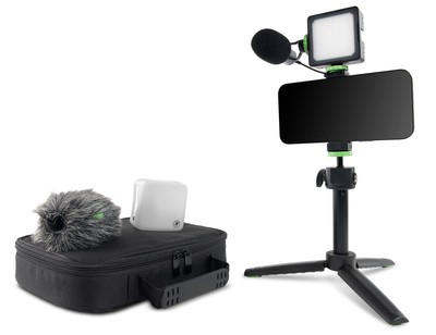 MACKIE EM-93Mk Komplettset zur Erstellung von Inhalten für Smartphone und Fotoc