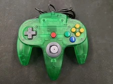 N64 Nintendo 64 Jungle Green Funtastic Controller OEM Tested New Hall Effect