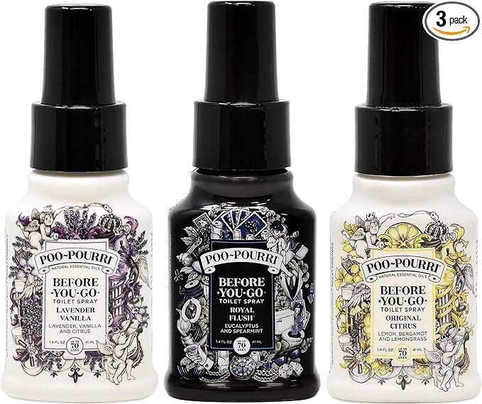 Poo-Pourri Before You Go ABC154 Toilet Spray -  3 pack (3.4 fl oz)