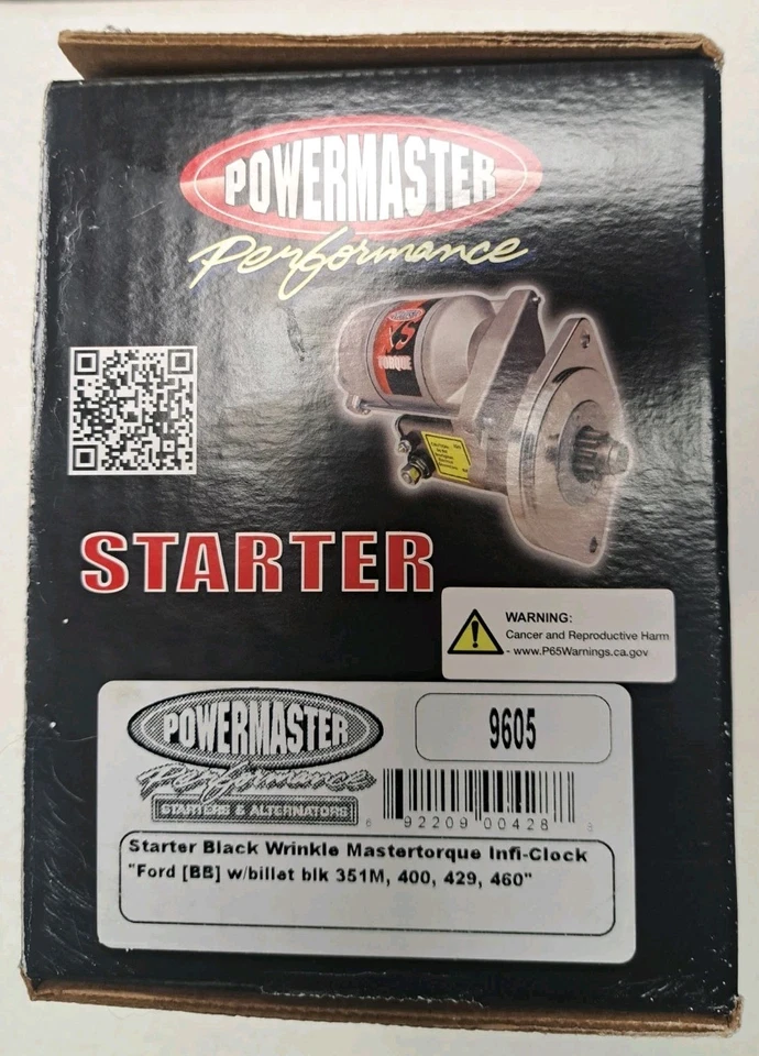 Powermaster 9000-5 Str PowerMax Plus Ford Starter  351M 400 429 460 - Image 4 of 4