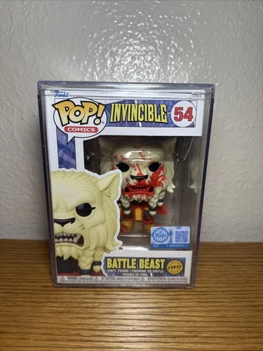 Funko Pop! Invincible Battle Beast #54 CHASE with Hard Protector