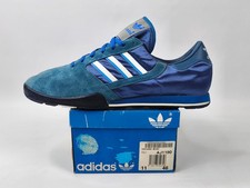 adidas Izoard Schuhe Eur 46 / UK 11 Made in France vintage 80s suede BN