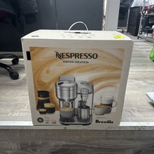 Nespresso Vertuo Creatista by Breville - Black Stainless Steel BVE850 BST NEW!