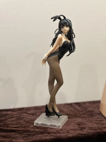 Anime ANIPLEX Mai Sakurajima Bunny Girl PVC Figure Fair Condition 24CM