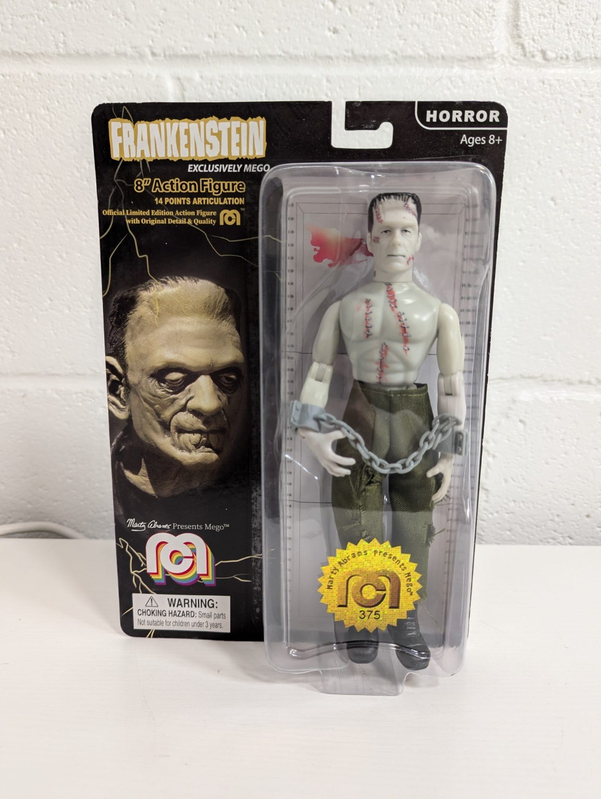 Frankenstein With Stitches 8"" Mego Action Figure Limited Edition #375
