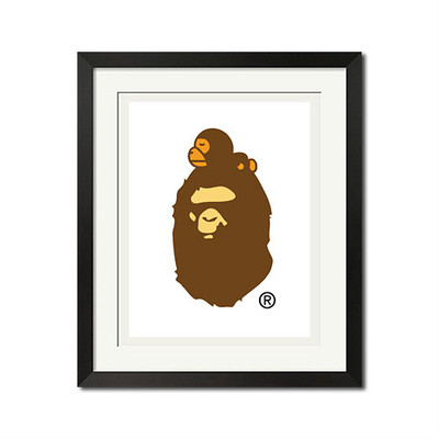Big Ape on Milo A Bathing Ape Poster Print | eBay