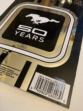 Decal FORD Mustang 50 Years 5”x5” Chroma-Graphics