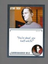2020 STAR TREK TOS ARCHIVES & INSCRIPTIONS COMMISH BELE #83 VARIATION #20 OF 21