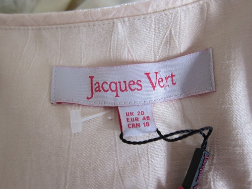 Lined Jacket Blazer by Jacques Vert Size 20 Maize with Beaded Trim rrp £109 - Picture 12 of 12