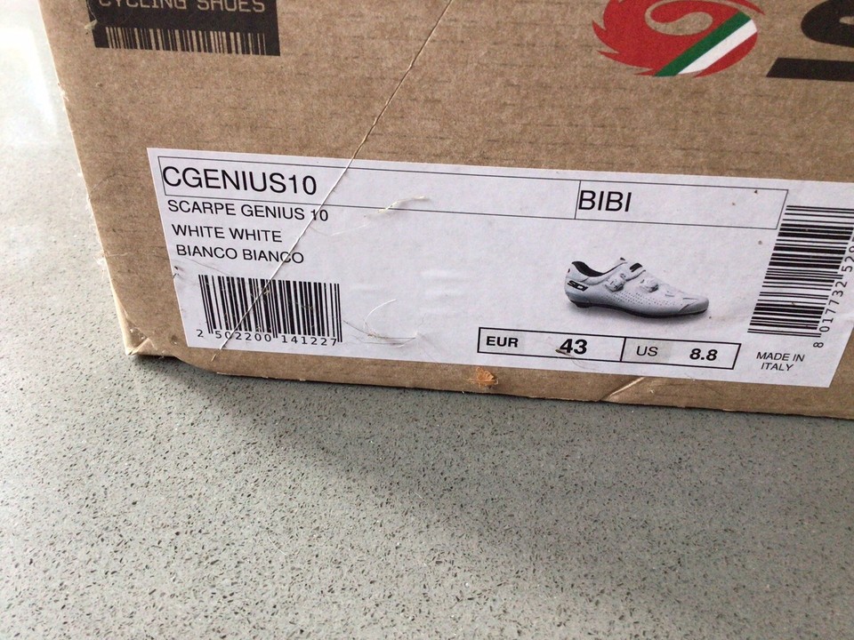 Sidi Genius 10 road Cycling Shoes. Size 43 Euro eBay