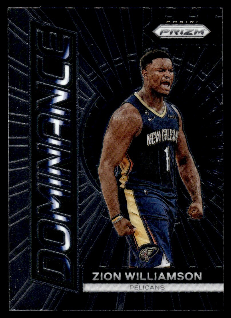 Zion Williamson 2023-24 Panini Prizm Dominance #16 New Zion Williamson 2023-24 Panini Prizm Dominance #16 New