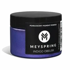 MEYSPRING Indigo Obelisk - Mica Powder for Epoxy - Two Tone Resin Color Pigment 