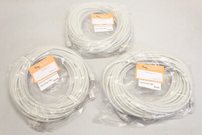 3x FARNELL 15m Cat5e UTP 24AWGX4P  Cable Kabel PATCH CORD 1526135 OVP