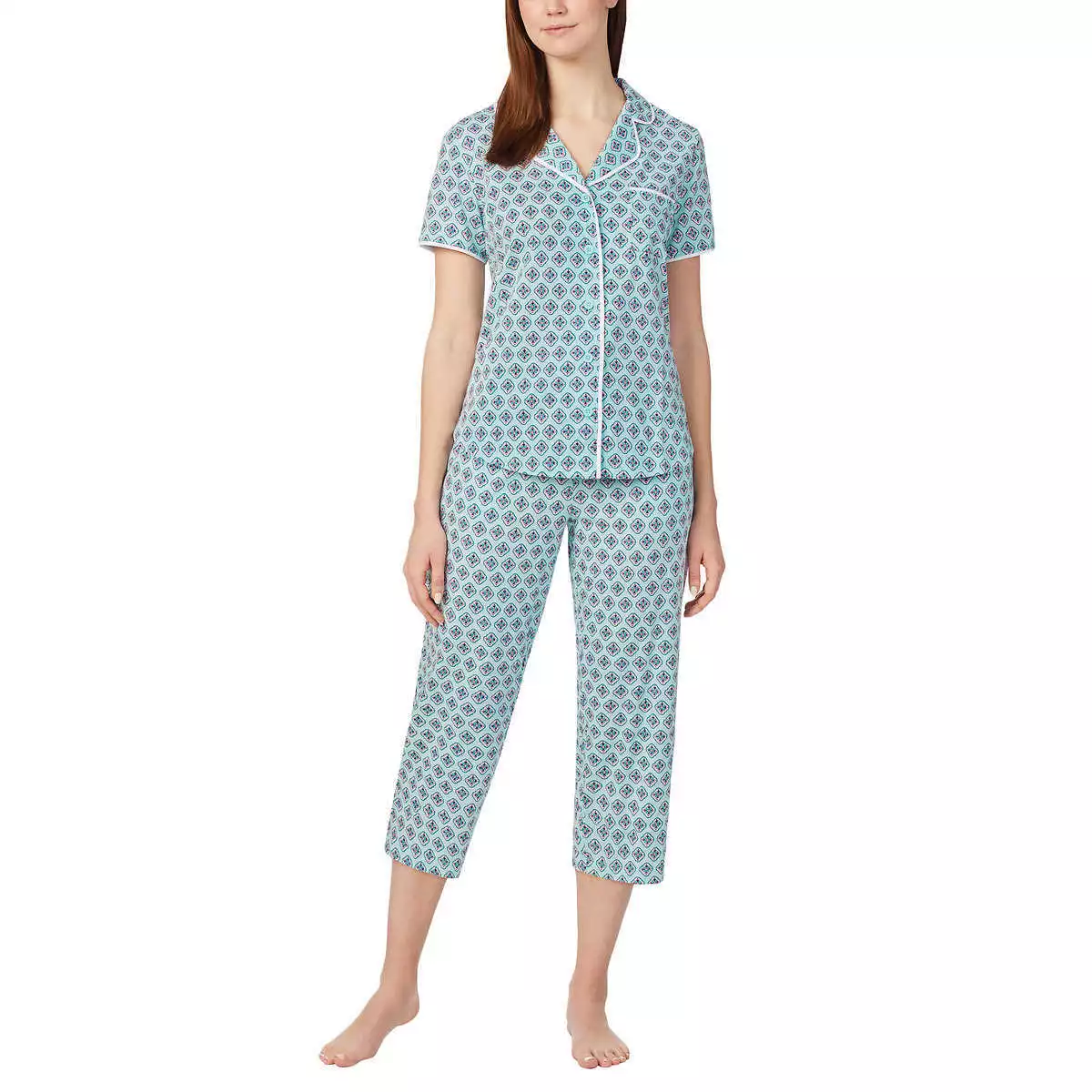 Jane and Bleecker, 2 Piece - Ladies' Capri Pajama PJ Set (Choose Color +  Size)