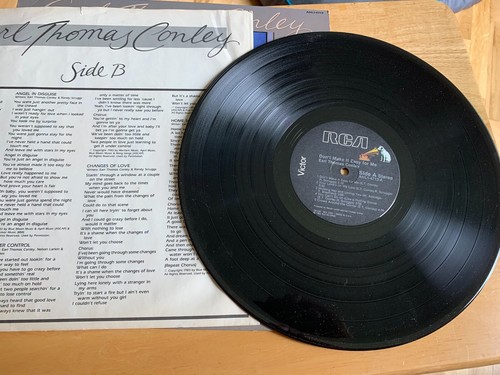 Earl Thomas Conley Don't Make it easy for me vinyl Lp 1983 RCA - RARE - Imagen 3 de 4