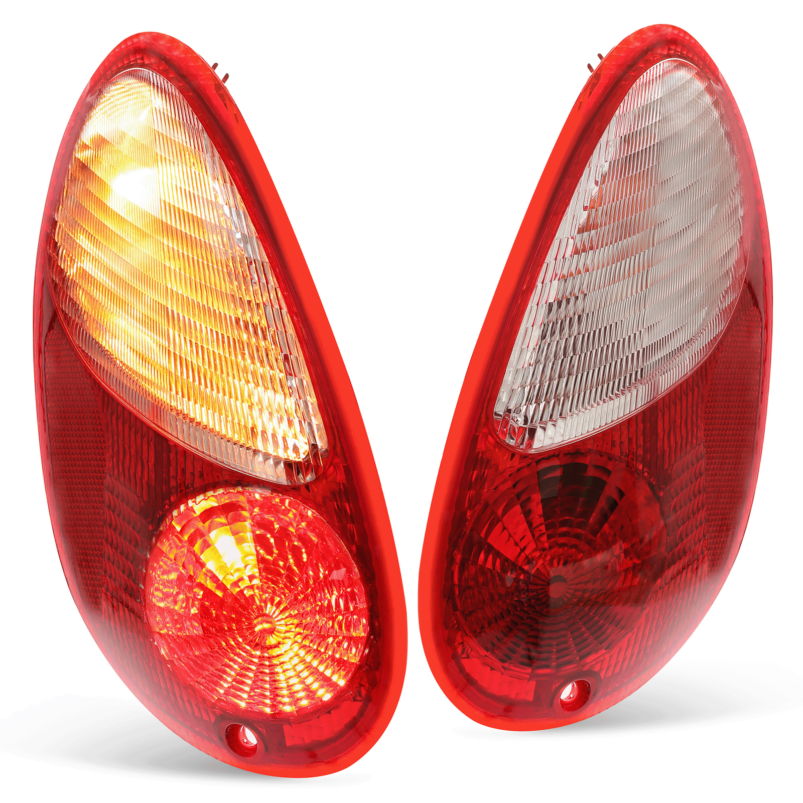 2006-2010 Chrysler PT Cruiser Left Right Tail Lights with Bulbs