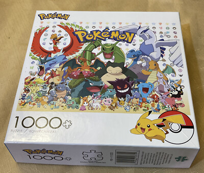 Pokemon 1000 Piece Jigsaw Puzzle ~10600~. | eBay