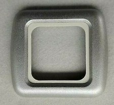 1 WAY CBE SWITCH SOCKET  SILVER GLITTER FRAME & LT GREY SUPPORT CARAVAN C-LINE