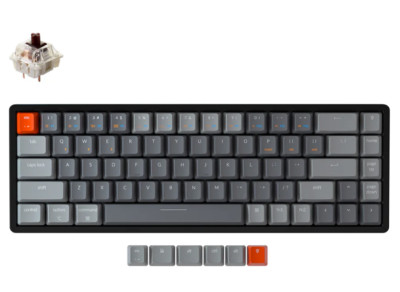 Keychron K6 Mechanical Keyboard RGB Backlight Aluminum frame, Hot-Swappable