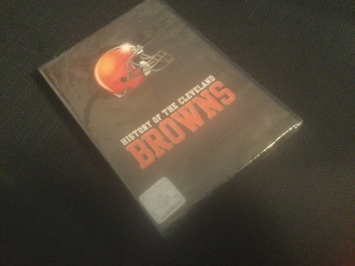 History of The Cleveland Browns(DVD-2 Discs)BRAND NEW/Fact Sealed NFL FREE SHIP!