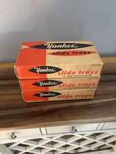 3 boxes Vintage Yankee Photo Slide 6 Trays for Revere Projector 36 Compartments