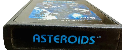 VINTAGE/TESTED-Lot 10 '80s Atari Games~game program-PacMan Space War Asteroids + - Picture 5 of 24