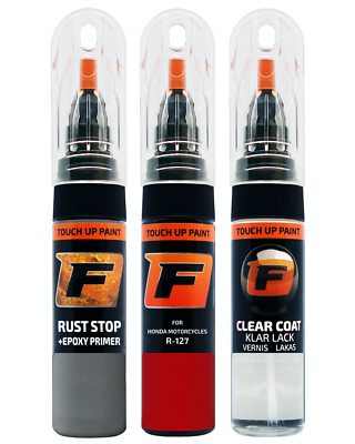 für HONDA MOTORRAD R-127 SPARKLING RED LACKSTIFT Reparatur Set Autolack