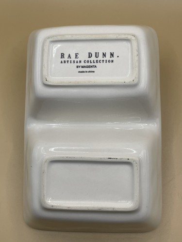 Rae Dunn Divided Tray- Desk Accessories- Measure ,Make, Create Storage Organize - Picture 4 of 5