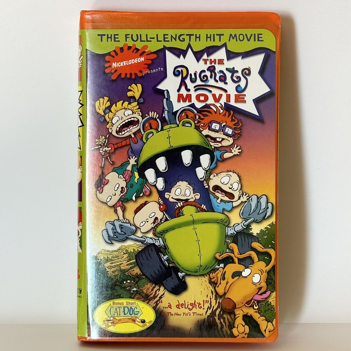 The Rugrats Movie (VHS, 1998, Nickelodeon) Orange Clamshell | eBay