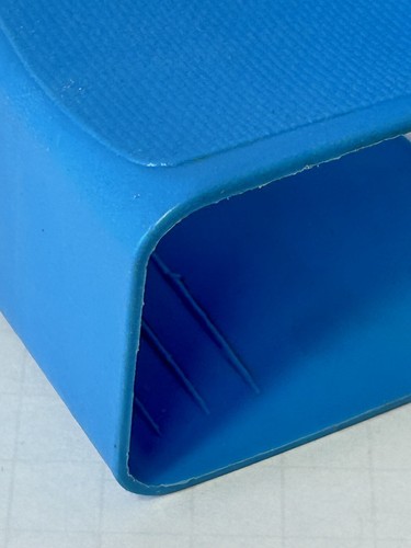 Vintage Mattel 70s Barbie Doll Dream House Mod Furniture Chair #7825-0050 Blue S - Picture 10 of 16