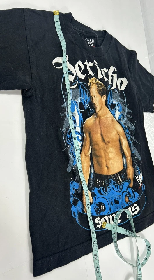 WWE Chris Jericho T Shirt Save Us Y2J Graphic 2007 Wrestling Youth Boys Small - Image 2 of 4
