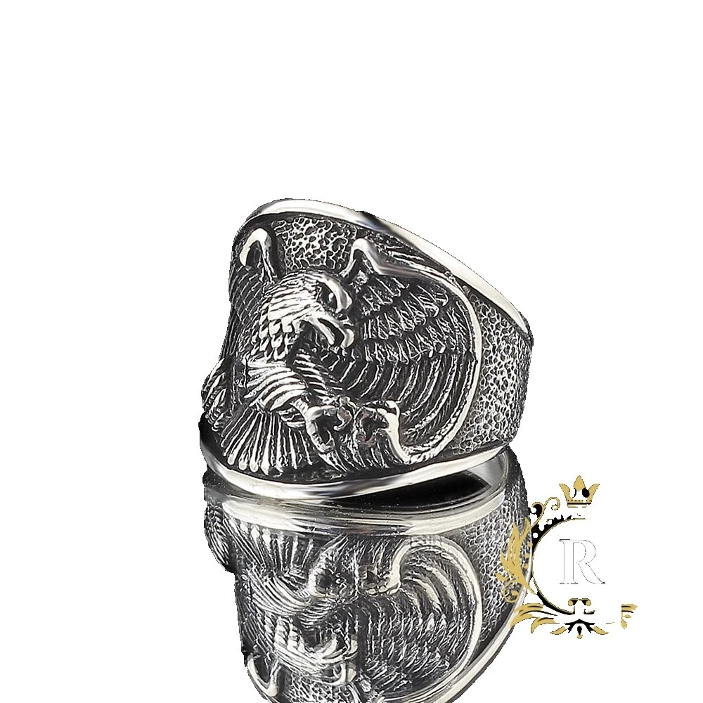 Military Sterling Silver Rings for Men